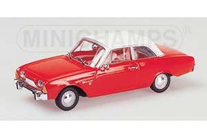 FORD TAUNUS SALOON 1960 RED WHITE