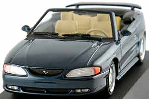 FORD MUSTANG CABRIOLET 1994 BLUE MET — фото 5