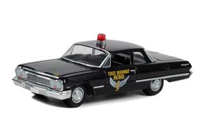 CHEVROLET BISCAYNE OHIO STATE HIGHWAY PATROL 1963 (ДЛИНА МОДЕЛИ 6-10 СМ)