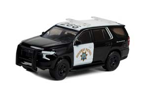 CHEVROLET TAHOE POLICE PURSUIT VEHICLE CALIFORNIA HIGHWAY PATROL 2021 (ДЛИНА МОДЕЛИ 6-10 СМ)