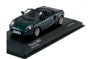 TOYOTA MR2 CONVERTIBLE 2000 DARK GREEN-METALLIC