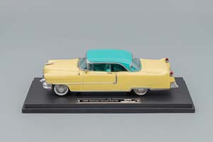 CADILLAC COUPE DEVILLE 1955, YELLOW / GREEN — фото 3