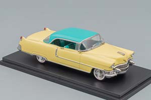 CADILLAC COUPE DEVILLE 1955, YELLOW / GREEN — фото 4