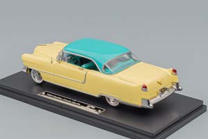CADILLAC COUPE DEVILLE 1955, YELLOW / GREEN — фото 5