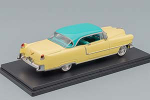 CADILLAC COUPE DEVILLE 1955, YELLOW / GREEN — фото 2