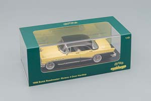 BUICK ROADMASTER RIVERA 4 DOOR HARDTOP 1956, YELLOW / BLACK — фото 6