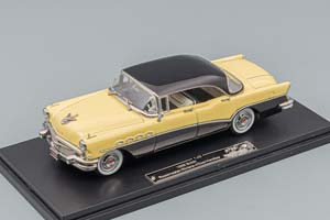 BUICK ROADMASTER RIVERA 4 DOOR HARDTOP 1956, YELLOW / BLACK — фото 1