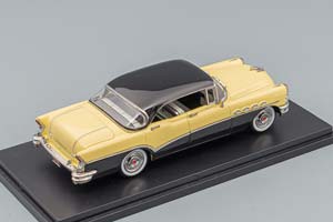 BUICK ROADMASTER RIVERA 4 DOOR HARDTOP 1956, YELLOW / BLACK — фото 2