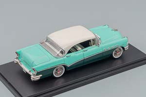 BUICK ROADMASTER RIVERA 4 DOOR HARDTOP 1956, GREEN / DARK GREEN / WHITE — фото 2