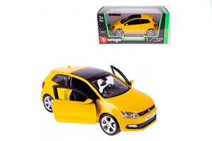 VW VOLKSWAGEN POLO GTI MARK 5, ЖЕЛТЫЙ