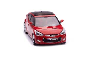 HYUNDAI VELOSTER 2013 КРАСНЫЙ С ЧЕРНЫМ — фото 3