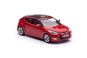 HYUNDAI VELOSTER 2013 КРАСНЫЙ С ЧЕРНЫМ — фото 5
