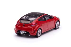 HYUNDAI VELOSTER 2013 КРАСНЫЙ С ЧЕРНЫМ — фото 2