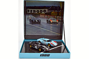 FORD GT40 MK2 SET WINNER AND 2ND 24H LE MANS 1966 MCLAREN/AMON MILES/HULME IN GIFT-BOX MODELCAR-FAHRZEUG DES JAHRES 2020 — фото 4