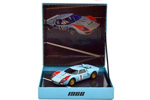FORD GT40 MK 2 #1 THE REAL WINNER 24H LE MANS MILES/HULME 1966 IN GIFT-BOX — фото 4