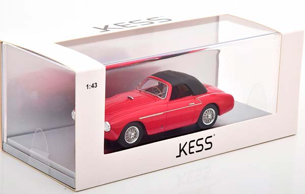 FERRARI 212 EXPORT VIGNALE SPIDER (DACH GESCHLOSSEN) 1951 RED / BLACK LIMITED EDITION 250 PCS. / ФЕРРАРИ 212 ЕКСПОРТ ВИГНАЛЕ СПАЙДЕР ДАЧ ГЕШЛОССЕН КРАСНЫЙ ЧЕРНЫЙ ЛИМИТИРОВАННАЯ СЕРИЯ 250 ШТ — фото 3