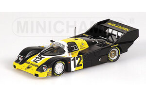 PORSCHE 956K BAD AACHEN 1000KM MONZA #12 V.MERL/D.SCHORNSTEIN/J.WINTER 1984 ЧЕРНЫЙ С ЖЕЛТЫМ — фото 2