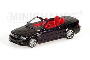 BMW M3 E46 CONVERTIBLE 2001 BLACKMETALLIC