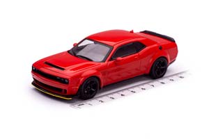 DODGE CHALLENGER DEMON 2018 КРАСНЫЙ С ЧЕРНЫМ — фото 18
