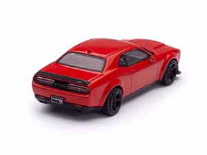 DODGE CHALLENGER DEMON 2018 КРАСНЫЙ С ЧЕРНЫМ — фото 4