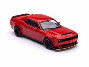 DODGE CHALLENGER DEMON 2018 КРАСНЫЙ С ЧЕРНЫМ — фото 6