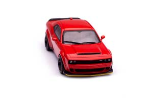 DODGE CHALLENGER DEMON 2018 КРАСНЫЙ С ЧЕРНЫМ — фото 8
