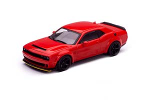 DODGE CHALLENGER DEMON 2018 КРАСНЫЙ С ЧЕРНЫМ