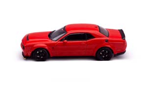 DODGE CHALLENGER DEMON 2018 КРАСНЫЙ С ЧЕРНЫМ — фото 2