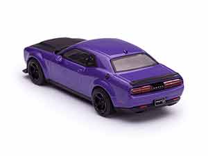 DODGE CHALLENGER DEMON PLUM CRAZY 2018 ФИОЛЕТОВЫЙ — фото 3