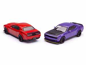 DODGE CHALLENGER DEMON PLUM CRAZY 2018 ФИОЛЕТОВЫЙ — фото 14