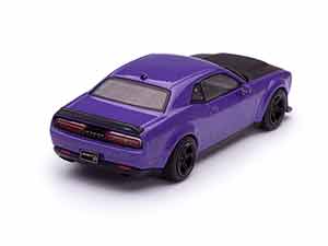 DODGE CHALLENGER DEMON PLUM CRAZY 2018 ФИОЛЕТОВЫЙ — фото 4