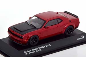 DODGE CHALLENGER SRT V8 6.2L DEMON (2020), RED METALLIC/MATT-BLACK