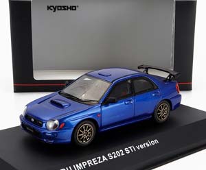 SUBARU IMPREZA S202 2002, BLUE