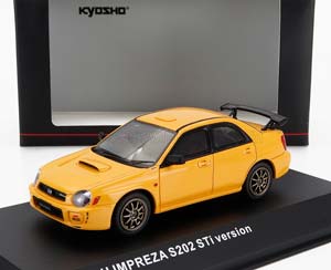 SUBARU IMPREZA S202 2002, YELLOW