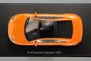 AUDI QUATTRO SPYDER CONCEPT CAR IAA FRANKFURT 1991 ORANGE — фото 8