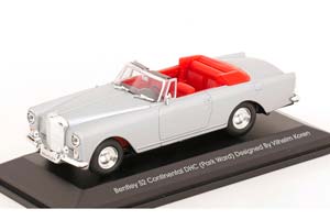 BENTLEY S2 CONTINENTAL DHC CONVERTIBLE 1961 SILVER / БЕНТЛИ S2 КОНТИНЕНТАЛ ДХК КАБРИОЛЕТ СЕРЕБРИСТЫЙ