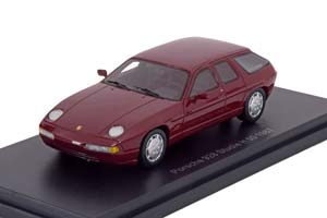 PORSCHE 928 H50 CONCEPT CAR 1987 METALLIC DARK RED