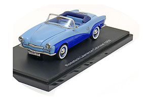 VW VOLKSWAGEN ROMETSCH LAWRENCE CABRIOLET СПЕЦИАЛЬНОЕ ИЗДАНИЕ 1957 LIGHT BLUE / DARK BLUE