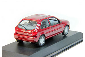 FORD FIESTA 3-DOOR 1996 DARK RED — фото 2