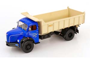 BERLIET GLR 8 R TIPPER TRUCK 1957 BLUE CREAM / БЕРЛИЕ ГЛР 8 ТИППЕР ГРУЗОВИК СИНИЙ КРЕМОВЫЙ