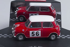 MORRIS COOPER S #56 P.HOPKIRKH.LIDDON RALLY MONTE-CARLO 1965 — фото 3