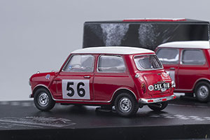 MORRIS COOPER S #56 P.HOPKIRKH.LIDDON RALLY MONTE-CARLO 1965 — фото 5