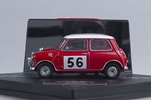 MORRIS COOPER S #56 P.HOPKIRKH.LIDDON RALLY MONTE-CARLO 1965 — фото 6