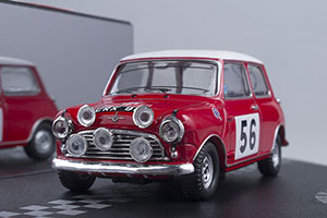 MORRIS COOPER S #56 P.HOPKIRKH.LIDDON RALLY MONTE-CARLO 1965 — фото 8