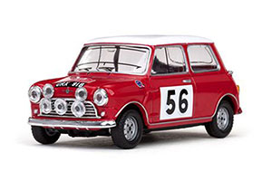 MORRIS COOPER S #56 P.HOPKIRKH.LIDDON RALLY MONTE-CARLO 1965 — фото 1
