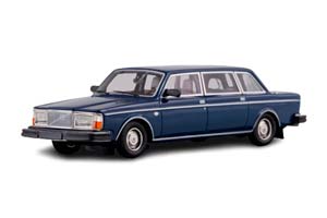 VOLVO 264 TE LIMOUSINE DARK BLUE