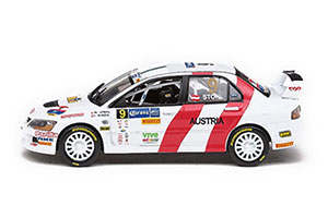 MITSUBISHI LANCER EVOLUTION IX NO.9 M.STOHL I.MINOR RALLY OF NATIONS 2009 MEXICO WINNER LIM. EDITION 559 PCS — фото 3