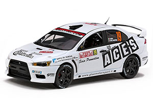 MITSUBISHI LANCER EVOLUTION X #19 A.PROH/A.DELL AGOSTINO 2010
