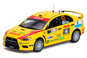 MITSUBISHI LANCER EVOLUTION X #63 J.NIKARA/J.KALLIOLEPO 2010