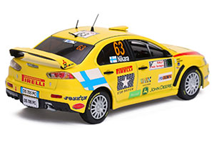 MITSUBISHI LANCER EVOLUTION X #63 J.NIKARA/J.KALLIOLEPO 2010 — фото 2